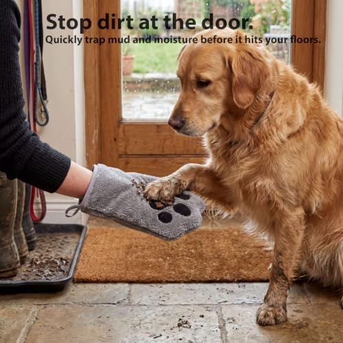 Microfiber Pet Towel Glove Mitt - Image 4
