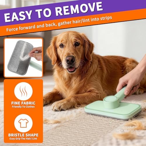 Rundik Pet Hair Removal Tool, Reusable Lint Brush - Image 2