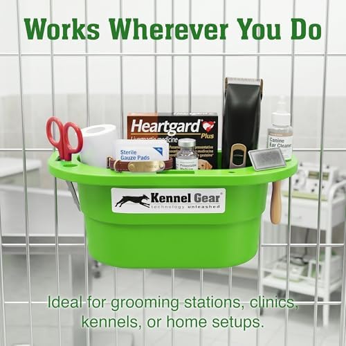 Dog Grooming Organizer with Plastic Bar Mount System - Image 6
