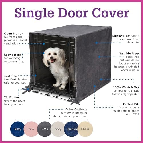 Pet Dreams Dog Crate Cover, X Large - Image 3
