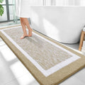 OLANLY Bathroom Runner Rugs 59x24, Extra Long Bath Mats by OLANLY
