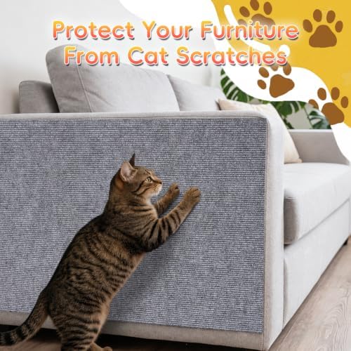 Cat Scratch Furniture Protector, Self-Adhesive Cat Couch Protector - Image 3