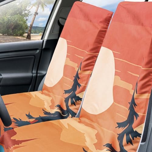 Hahafelt 2 Pack Car Seat Towel Cover - Image 3