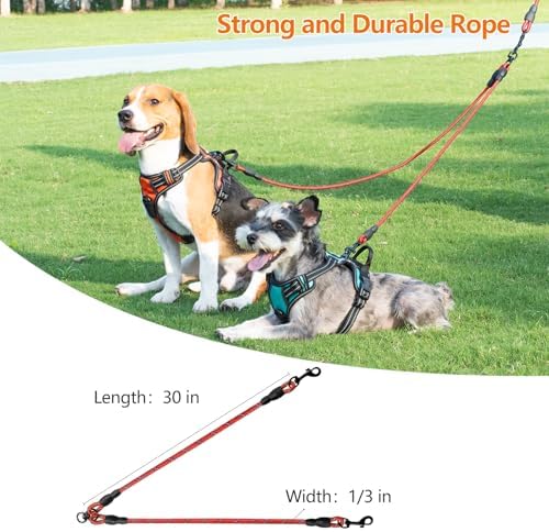 Taglory Double Dog Leash Coupler - Image 5