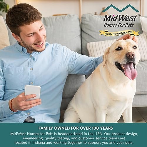 New World by Midwest 36-Inch Double Door Crate, M-L Breeds, 41-70 lbs - Image 6
