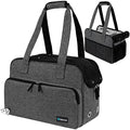 PetAmi Small Dog Purse Carrier, Airline Approved Soft Sided Tote, Dark Gray by PetAmi