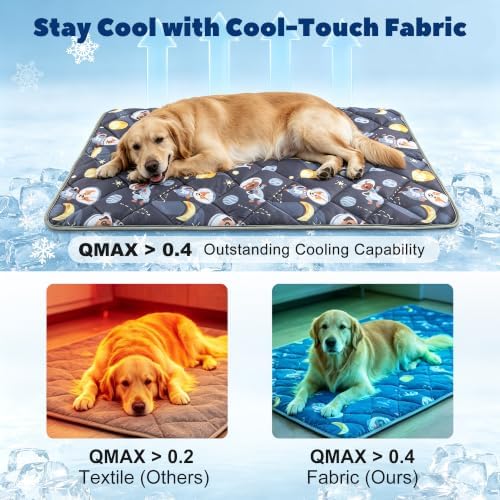 Paw Legend Dog Cooling Mat for Extra Large Dogs 55" x 80", Pet Cooling Pad - Image 3