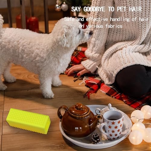 2pcs Pet Dog Cat Hair Remover, Pet Hair Removal Tool, Car Carpet Cleaner - Image 4
