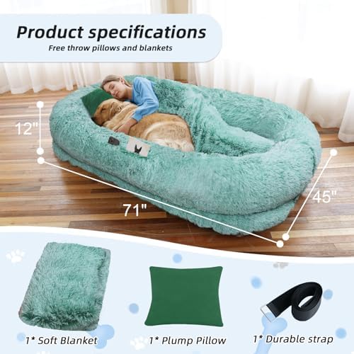 WROS Human Dog Bed for Adult - Image 5