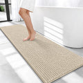 OLANLY Thick Chenille Bathroom Runner Rugs 59x20, Absorbent Bath Mat by OLANLY
