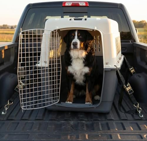 SportPet Airline Compliant XX-LARGE 39" Travel Dog Kennel-Durable Plastic - Image 2