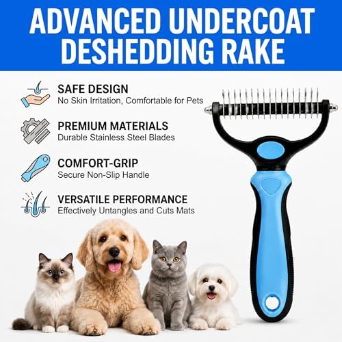 2-in-1 Double-Sided Pet Grooming Comb - Image 4