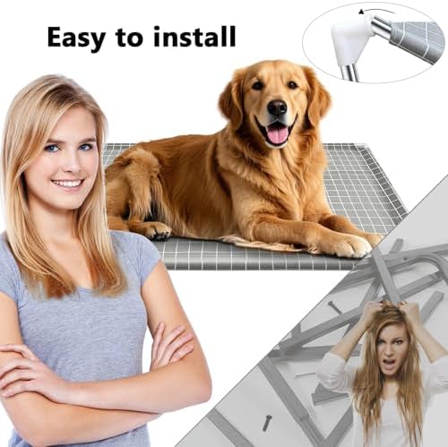 Elevated Dog Bed Pet Cot - Image 5