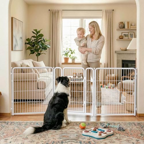 FXW Dog Gate, Extra Wide Adjustable by FXW