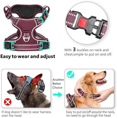 Timos Dog Harness, No Pull Large Sized - Image 2