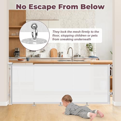 78" Retractable Extra Wide Baby Gates - Image 6