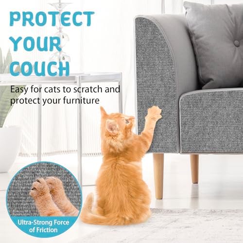 LSGCQ Cat Scratch Mat Self Adhesive Cat Scratch Furniture Protector - Image 5