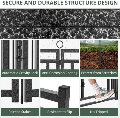 Thickened Outdoor Dog Fence, 48 Panels - Image 5
