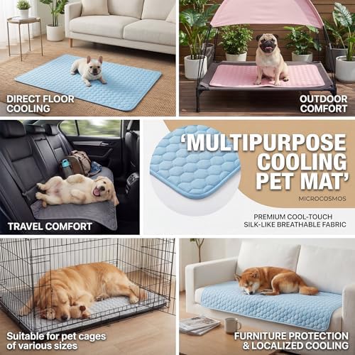 MICROCOSMOS Summer Cooling Mat & Sleeping Pad- Water Absorption Top, Materials - Image 6