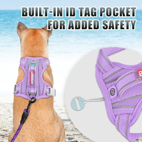 BARKBAY No Pull Dog Harness Large Reflective Dog Harness - Image 2