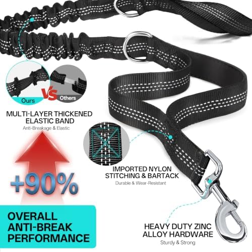 Hands Free Dog Leash, 240LB Heavy Duty Retractable - Image 4