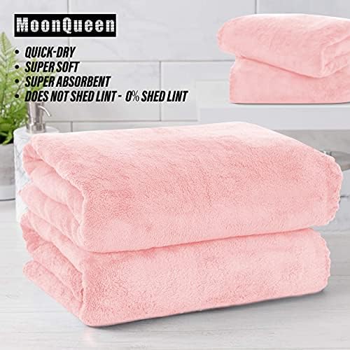 MOONQUEEN 2 Pack Premium Bath Towel Set - Image 6