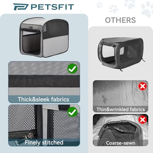 Petsfit Travel Dog Crate，Pop Up Dog Crate - Image 2