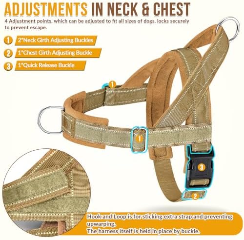 SlowTon No Pull Dog Harness and Leash Set - Image 5