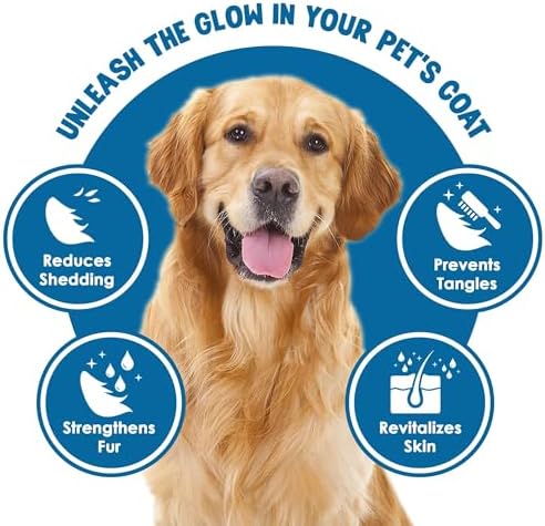 SunGrow Detangling Pet Comb for Dogs, Anti-static Groomer Removes Tangles & - Image 4