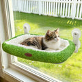 Woochpet Cat Window Perch，Cordless Foldable Cat Hammock Bed by WOOCHPET