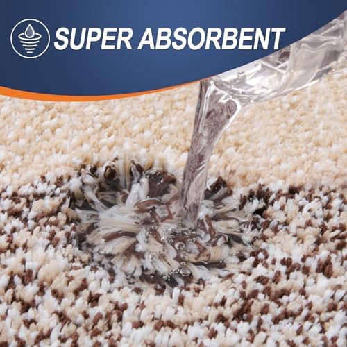 OLANLY Bathroom Runner Rug 47x24, Extra Soft Absorbent Microfiber Bath Rugs - Image 3