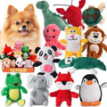 Squeaky Dog Toy for Puppy Small Medium Dogs, Stuffed Samll Dog Toys 12 Pack by LEGENDSANDY