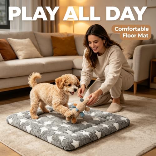 Dog Bed Mat - Comfortable Kennel Pad, Soft Support) - Image 2