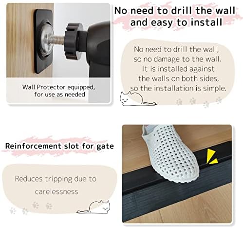 Lumizone 61.02" Extra Tall Pet Gate - Image 6