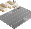 TRZZ XXL Cat Litter Mat, Large Silicone Waterproof Mat by TRZZ
