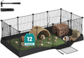 SONGMICS Guinea Pig Cage, Steel Wire Small Animal Enclosure by SONGMICSbySONGMICSHOME