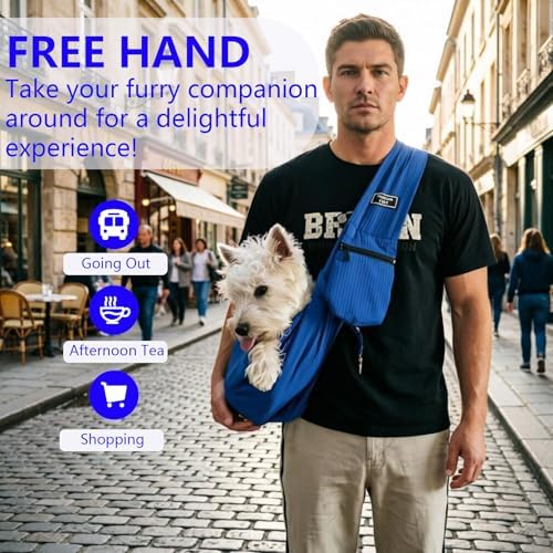 Dog Sling Water-Resistant Fabric - Image 5