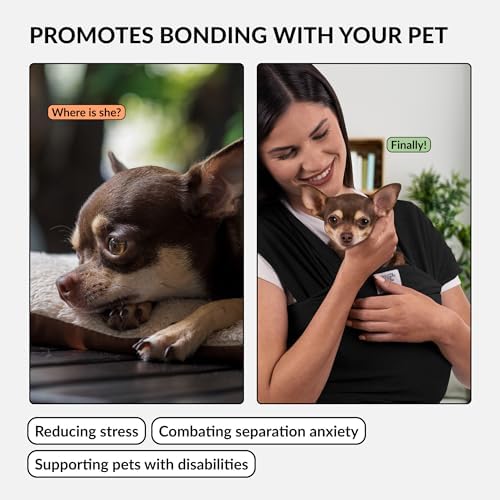 Cat Sling Carrier, Anti-Anxiety, Senior Pet Pouch - Image 6
