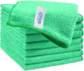 HOMEXCEL 8PK Microfiber Cleaning Cloth, Cleaning Rags by HOMEXCEL
