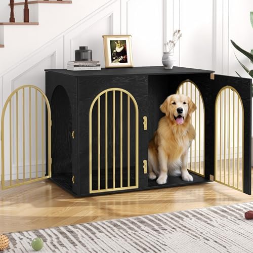 Hzuaneri 44.1'' Dog Crate Furniture, Dog Kennel Indoor by Hzuaneri