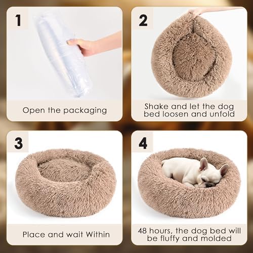 Extra Large Dog Beds, 36in Human Dog Anxiety Relief Comfort Bed - Image 6