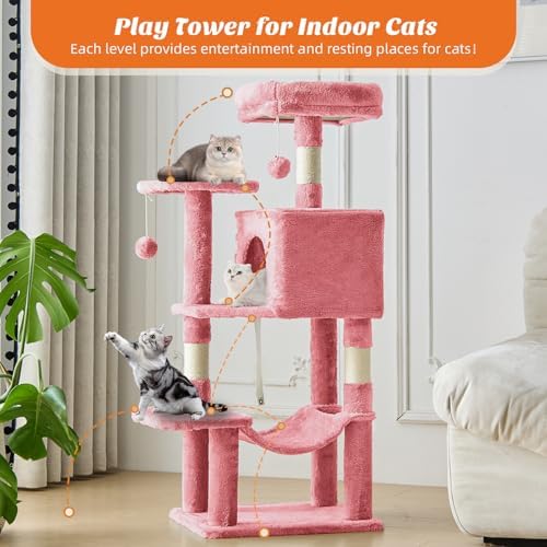 44 Inch Small Cat Tree Tower for Indoor Cats and Kittens - Image 5