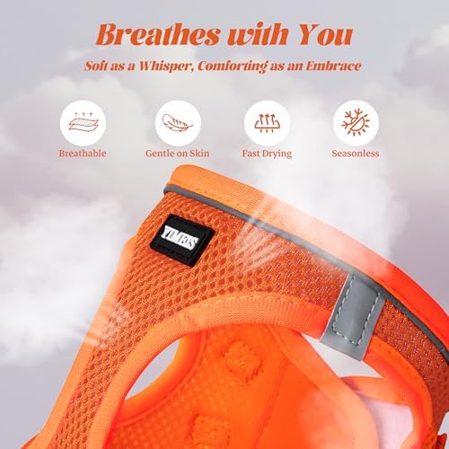 No Pull Dog Puppy Harness and Leash Set Reflective Mesh Vest X-Small - Image 3