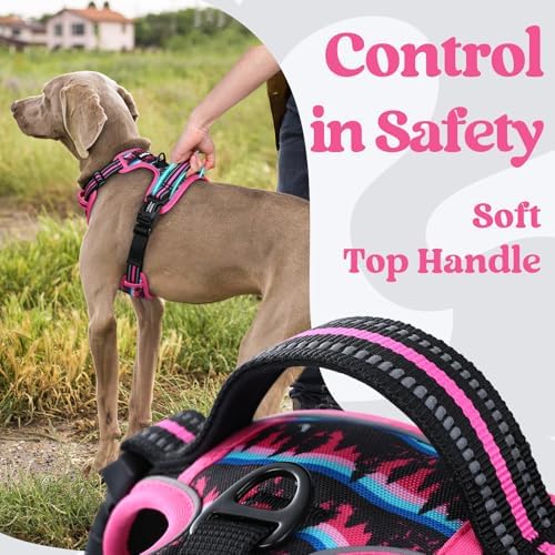 rabbitgoo Dog Harness Medium Sized, Updated Easy On & Off - Image 5