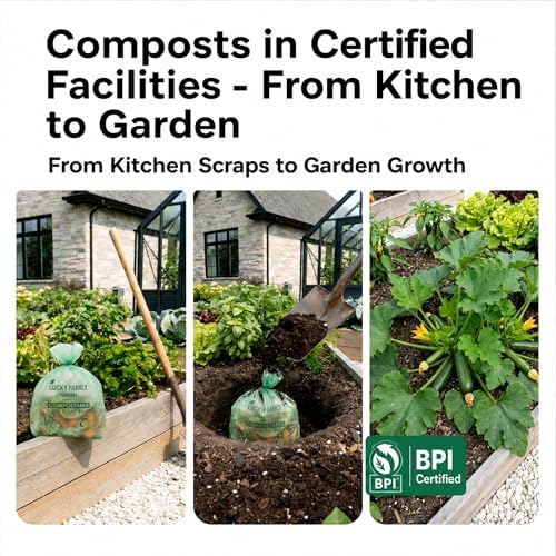 13 Gallon Drawstring Compost Bags - Image 7