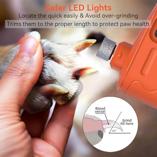 Dog Nail Grinder Quiet, Dog Nail Trimmers - Image 4