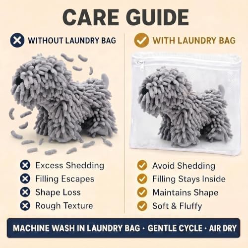 Chenille Dog Hand Towel Fuzzy Ball Dog Towel Animal Hand Towels - Image 4