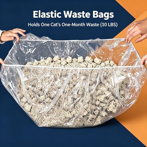 50 Pcs Trash Bags for Popur S7 Litter Box - Image 4