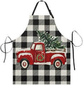 Art Apron with Pocket for Women Men by DZGlobal