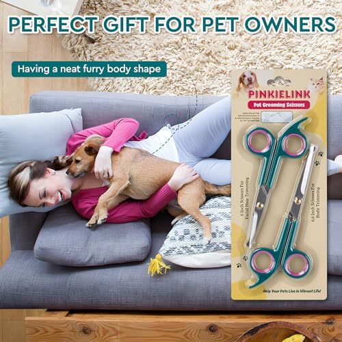 Professional Dog and Cat Grooming Scissors, Pet Grooming Shears, Sharp - Image 6